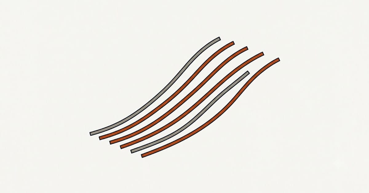 Parallel curves rising together